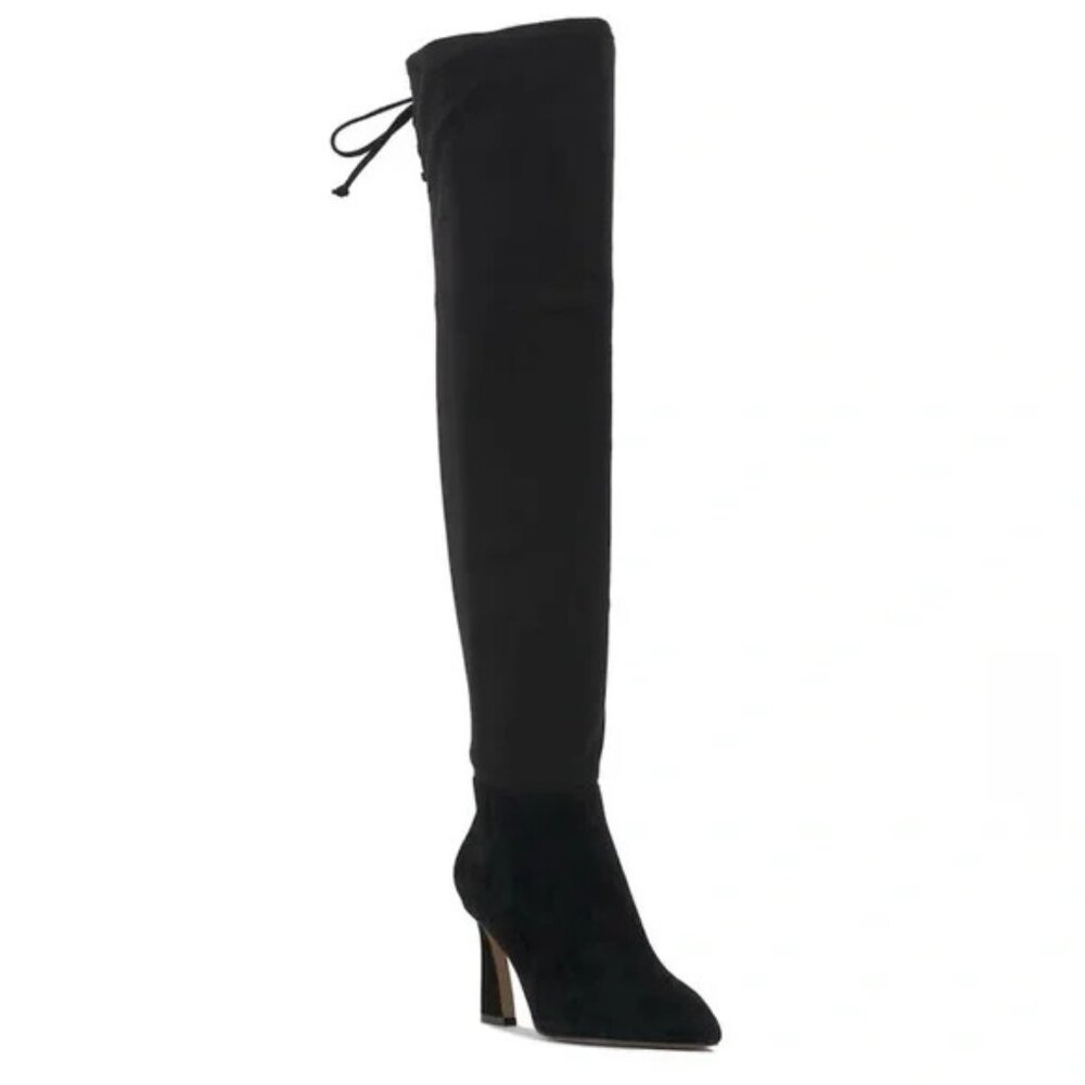 Vince Camuto Taplana Womens Faux Suede Pointed Toe Over-The-Knee Boots 9 40